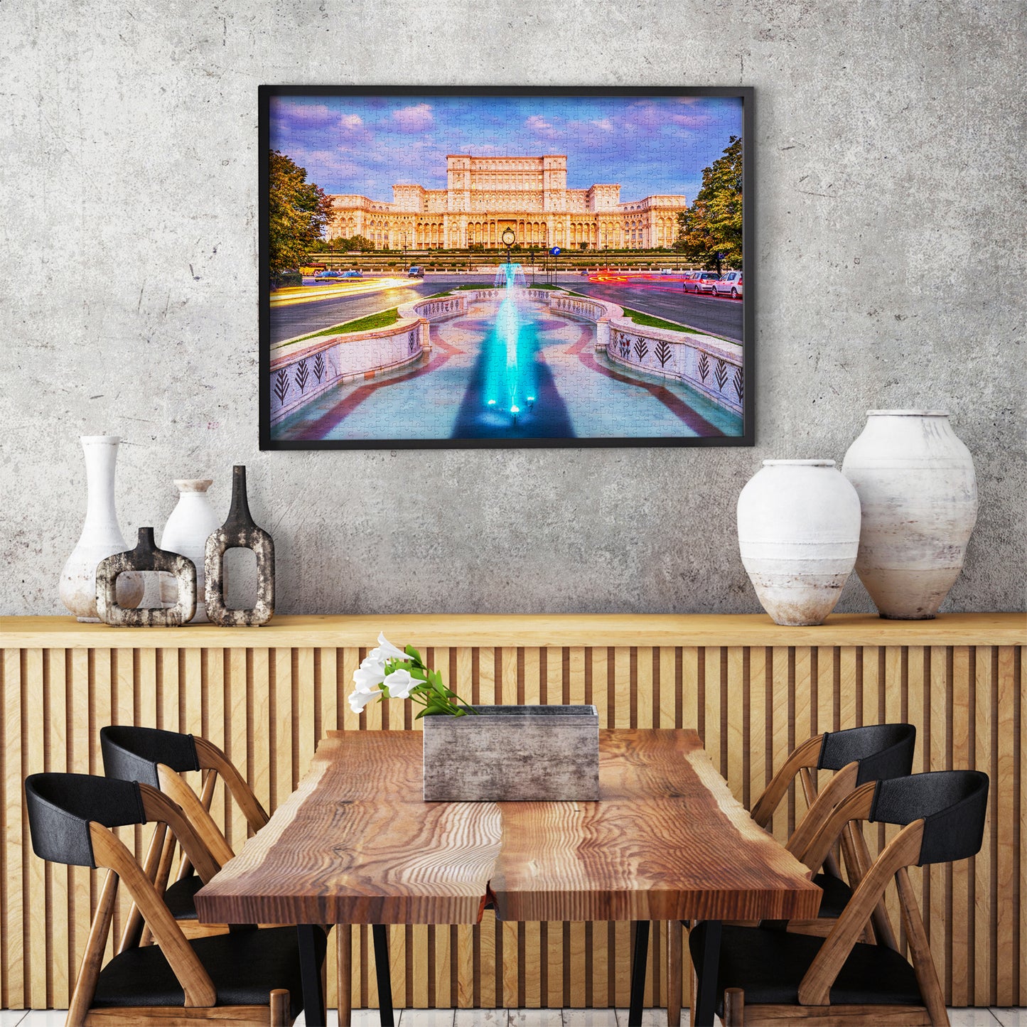 1000 Pieces Jigsaw Puzzle - Palace of the Parliament (1044)