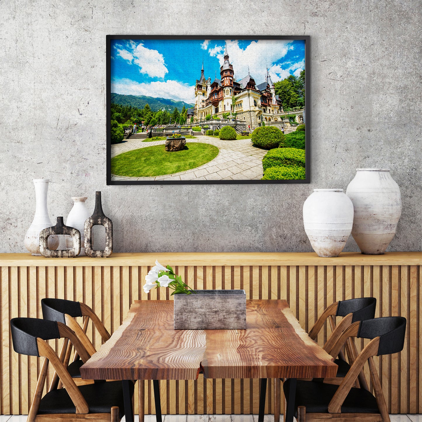1000 Pieces Jigsaw Puzzle - The Peles Castle (1047)