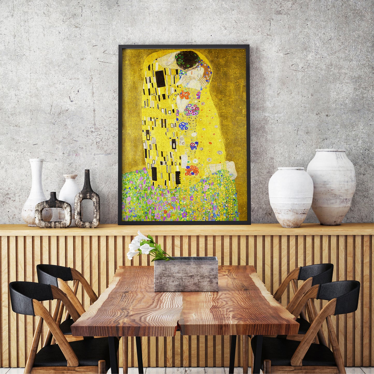 1000 Pieces Jigsaw Puzzle - Gustav Klimt: The Kiss (1110)
