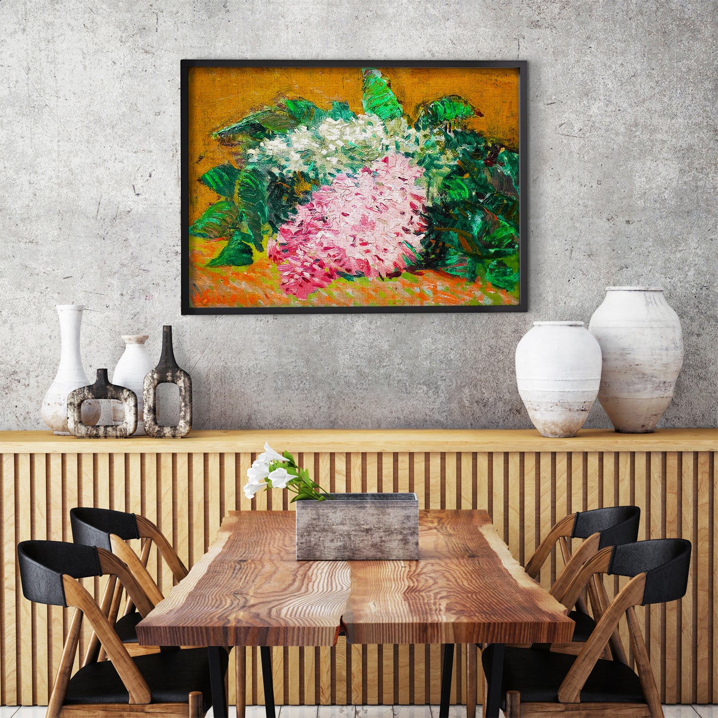 1000 Pieces Jigsaw Puzzle - Vincent Van Gogh: Still Life Painting of Lilacs (1182)