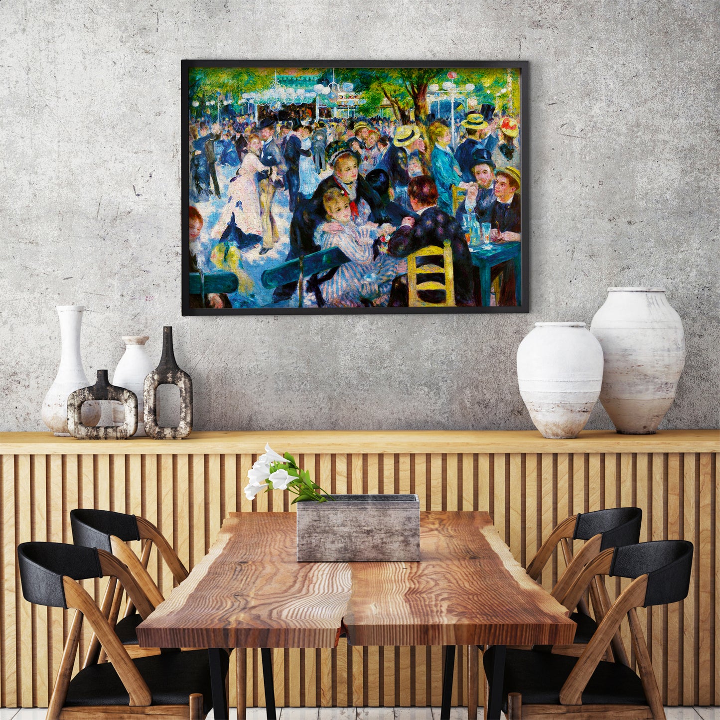 1000 Pieces Jigsaw Puzzle - Auguste Renoir: Dance at Le Moulin de la Galette (1206)