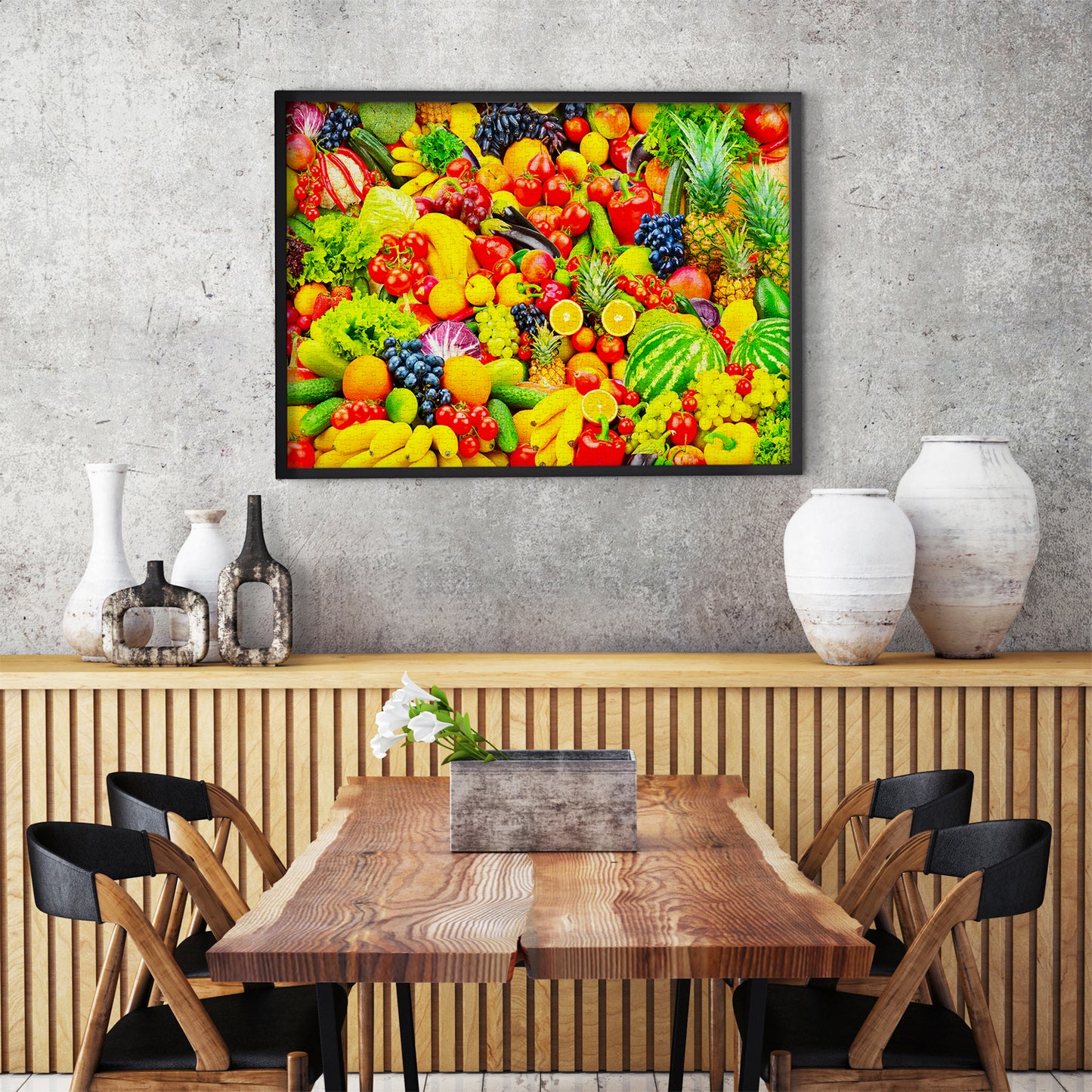 1000 Pieces Jigsaw Puzzle - Fruits and Vegetables (1353)