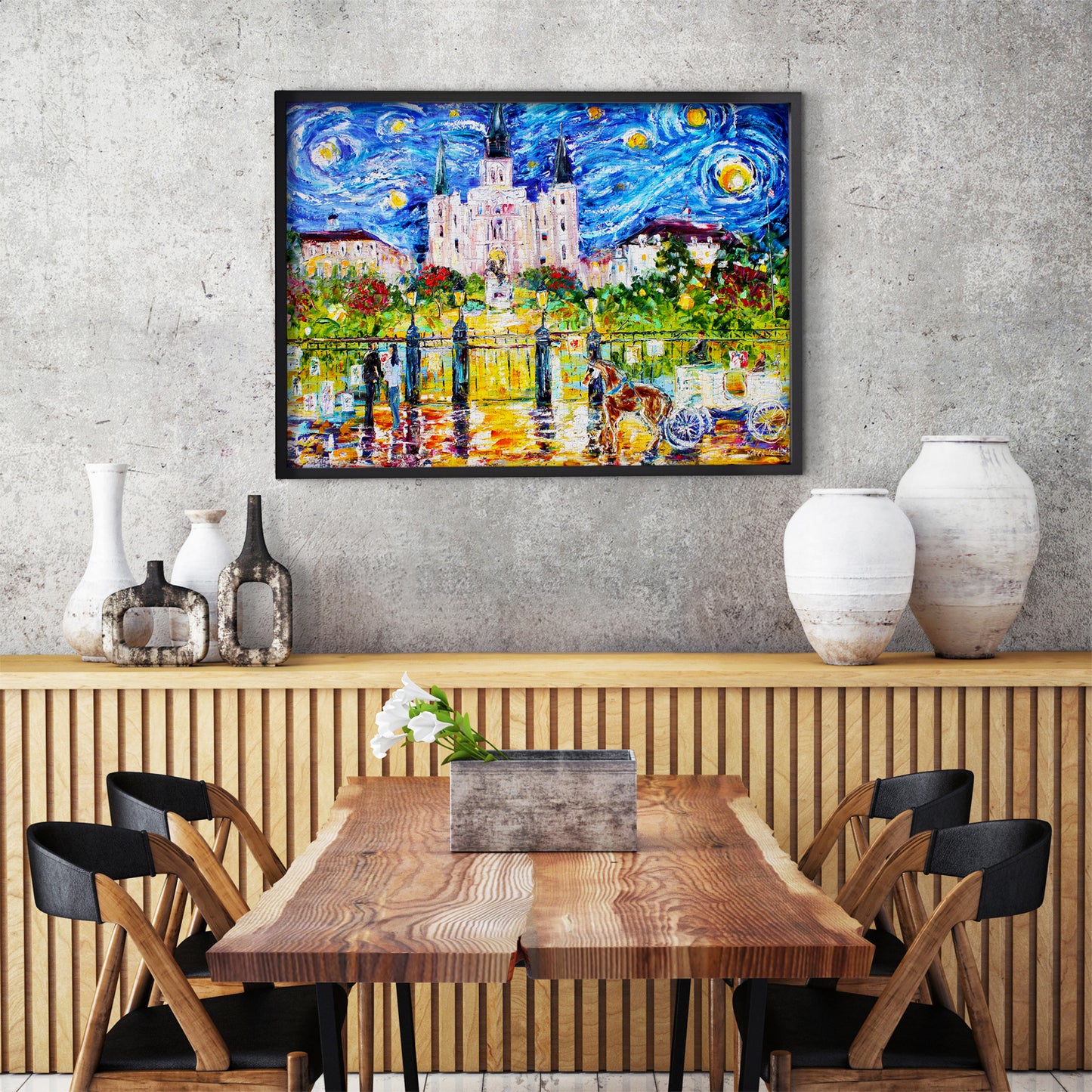 1000 Pieces Jigsaw Puzzle - Jackson Square (1455)