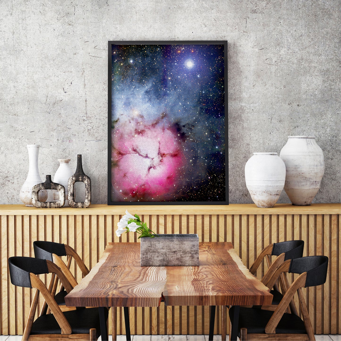 1000 Pieces Jigsaw Puzzle - The Trifid Nebula (1479)
