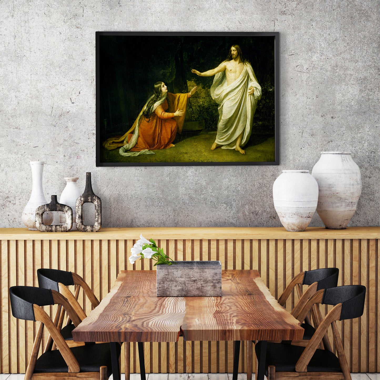 1000 Pieces Jigsaw Puzzle - Alexander Ivanov: Christ's Appearance to Mary Magdalene after the Resurrection (1533)