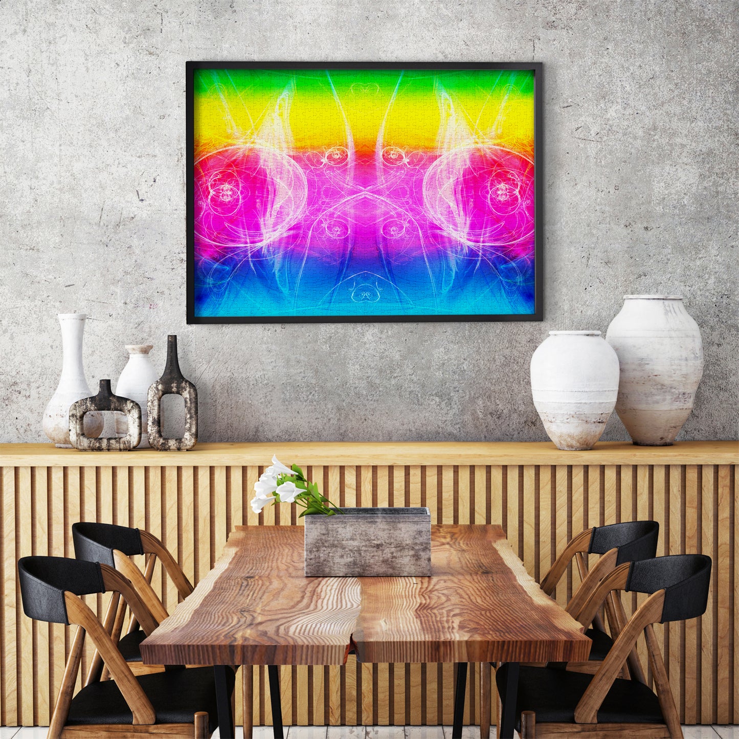 1000 Pieces Jigsaw Puzzle - Rainbow Spectrum (1641)
