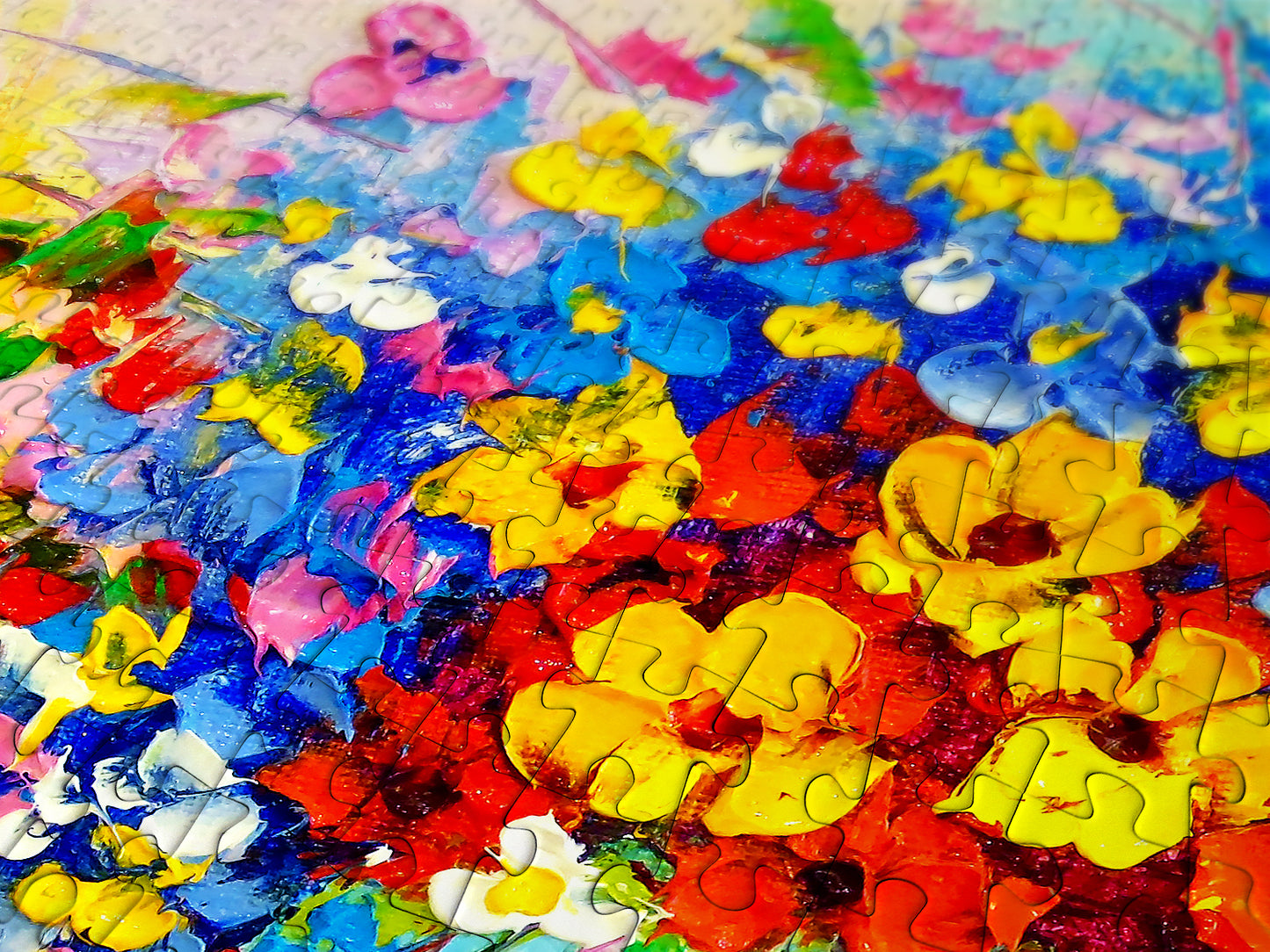 1000 Pieces Jigsaw Puzzle - A Bouquet of Flowers (1756)