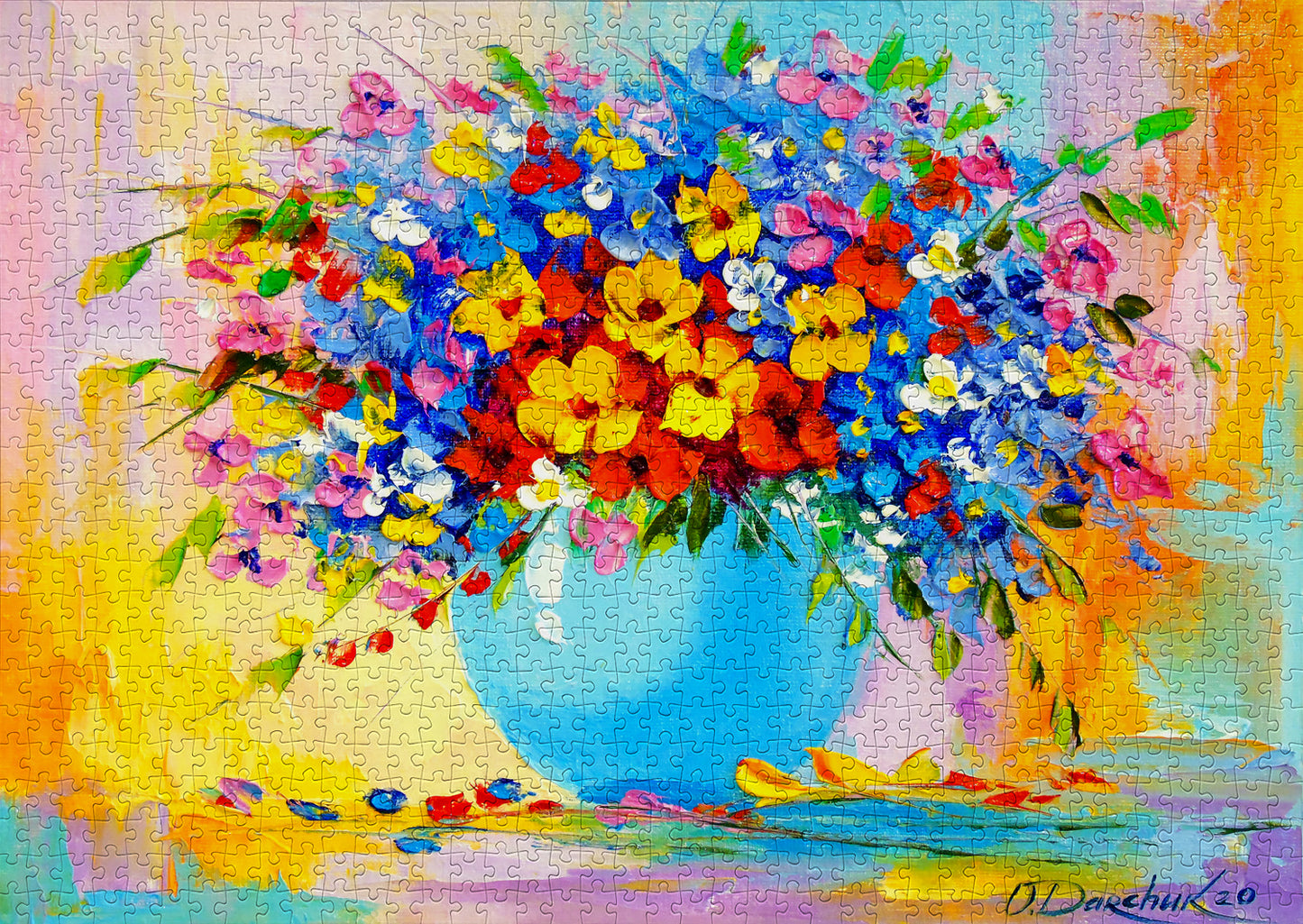 1000 Pieces Jigsaw Puzzle - A Bouquet of Flowers (1756)