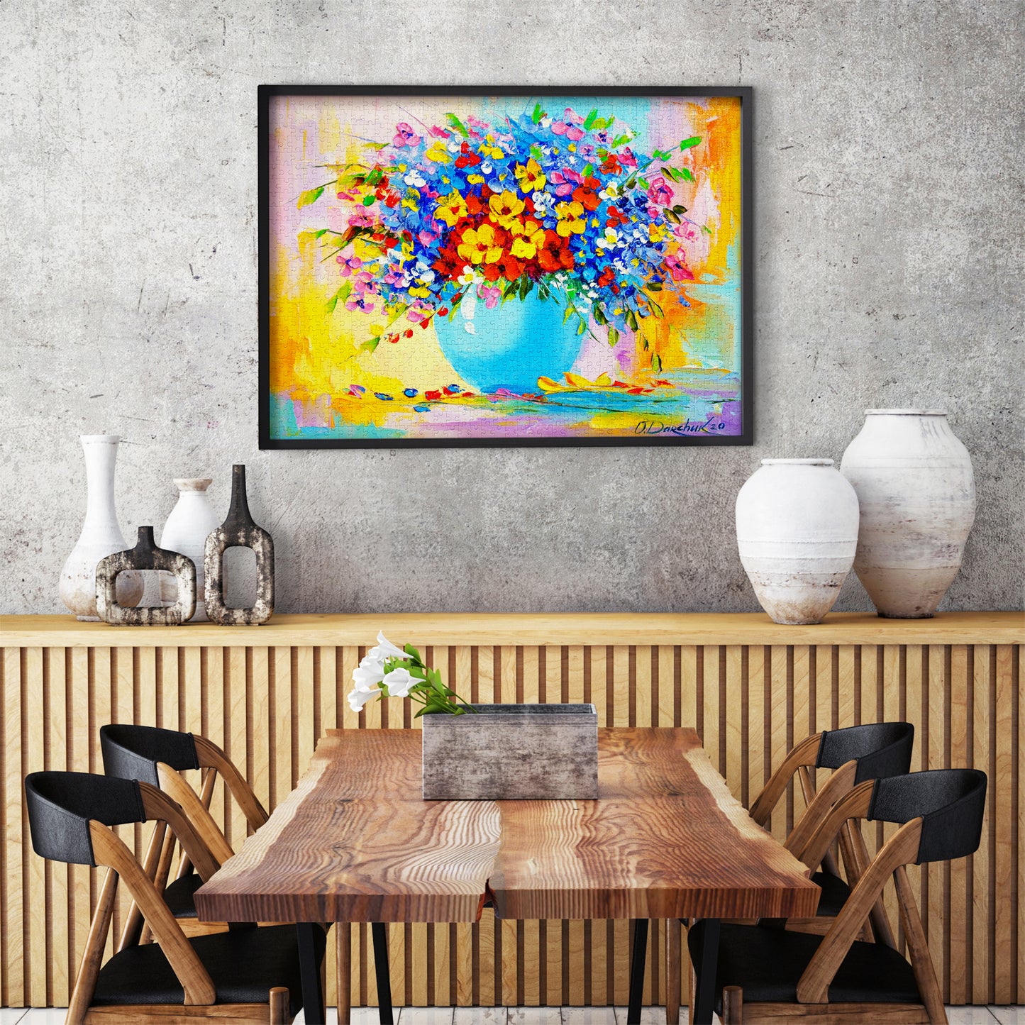 1000 Pieces Jigsaw Puzzle - A Bouquet of Flowers (1756)
