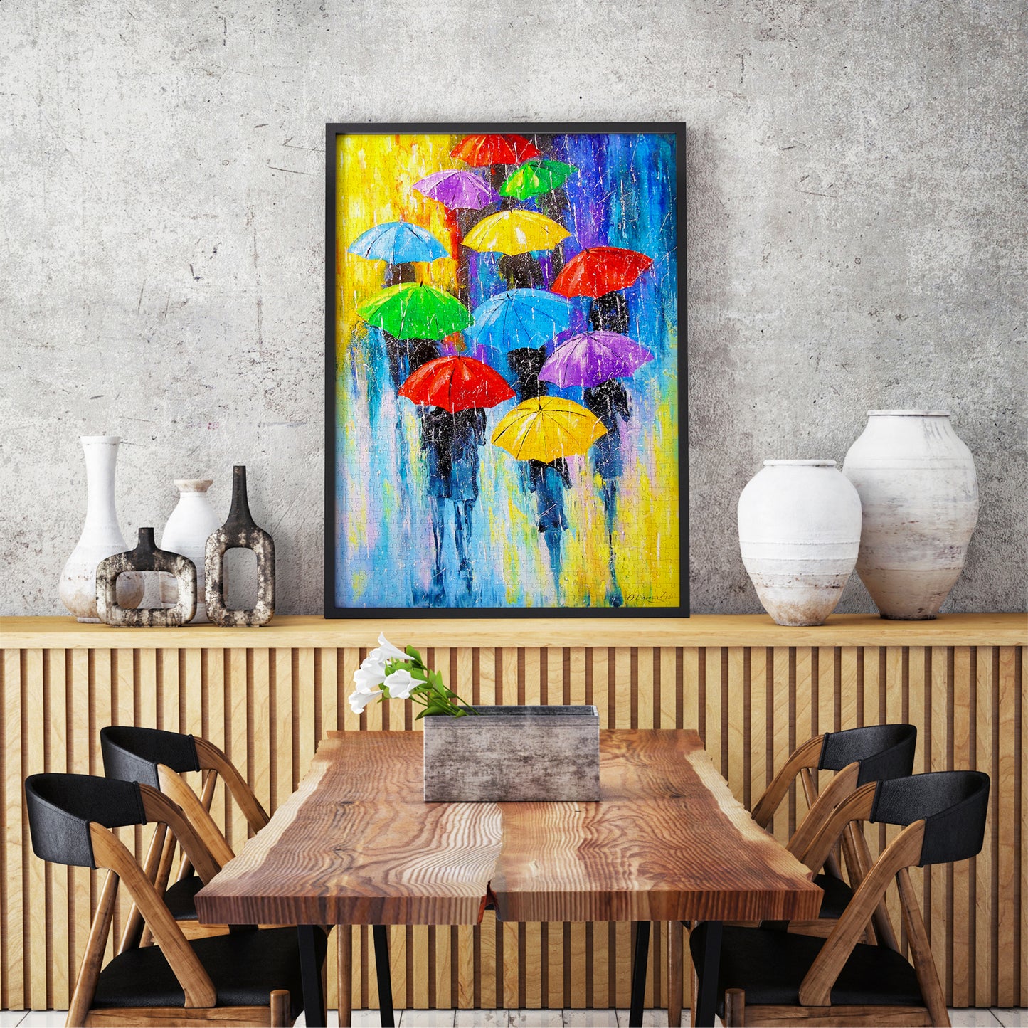 1000 Pieces Jigsaw Puzzle - Rainy Day (1829)