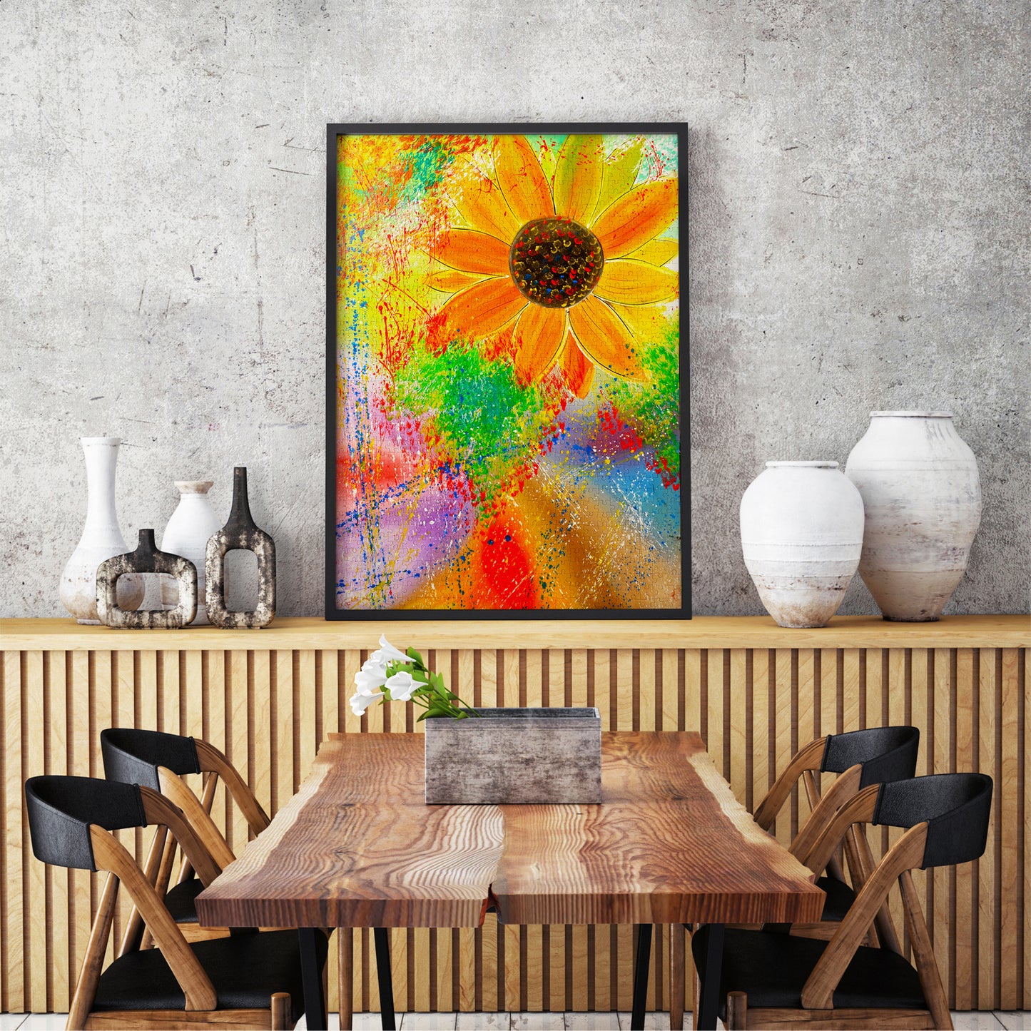 1000 Pieces Jigsaw Puzzle - Sunflower (1868)