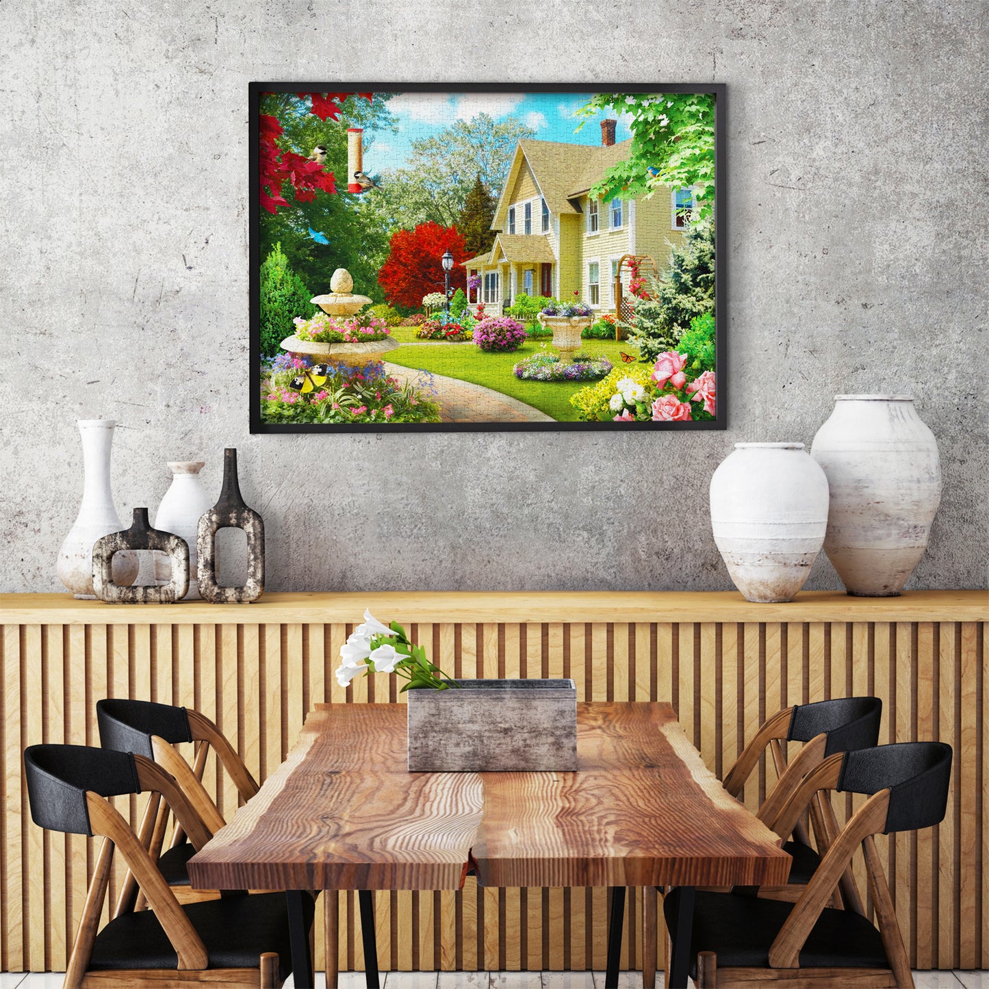 1000 Pieces Jigsaw Puzzle - Summer Morning (1889)