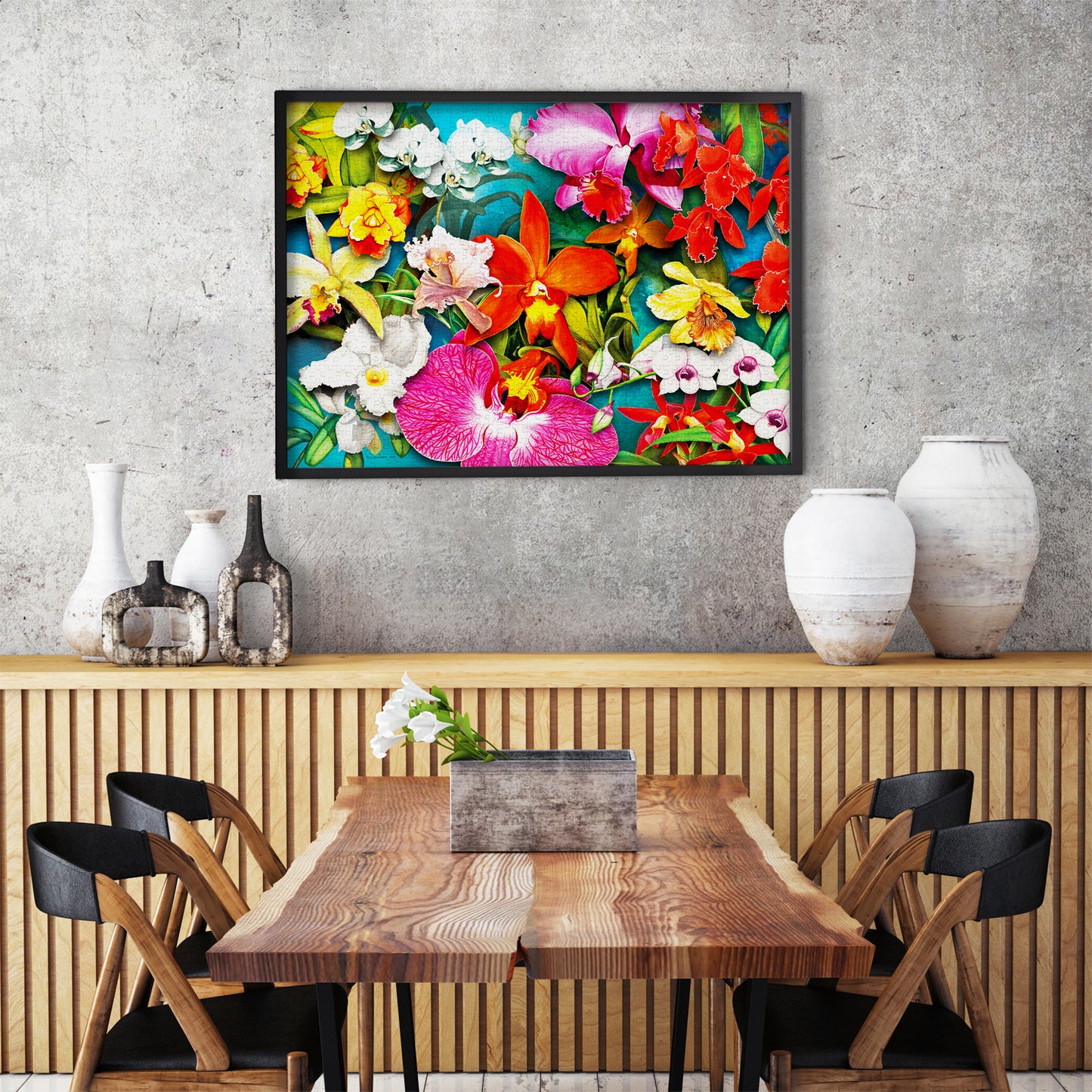 1000 Pieces Jigsaw Puzzle - Orchid Jungle (2033)