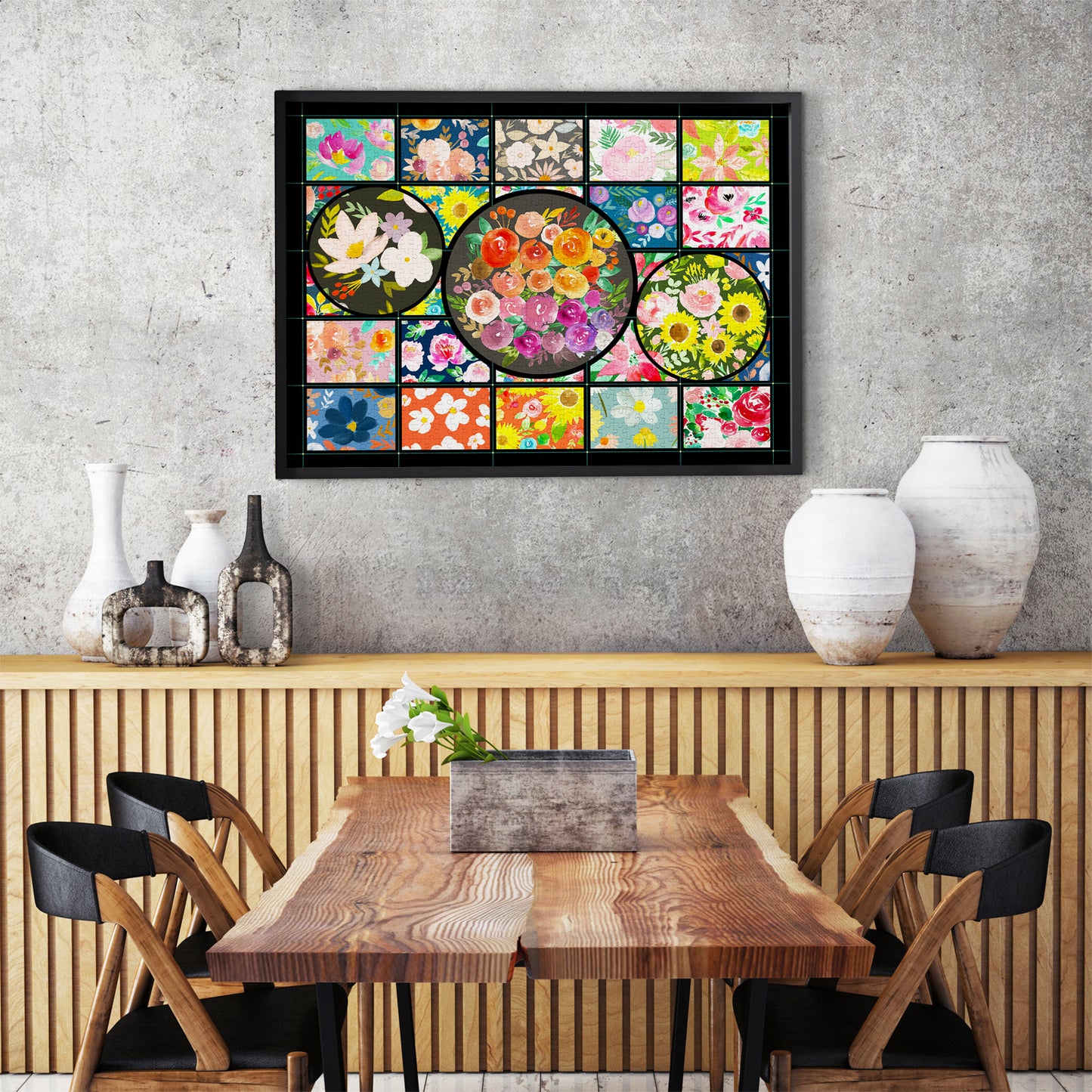 1000 Pieces Jigsaw Puzzle - Lacy's Flower Garden (2045)