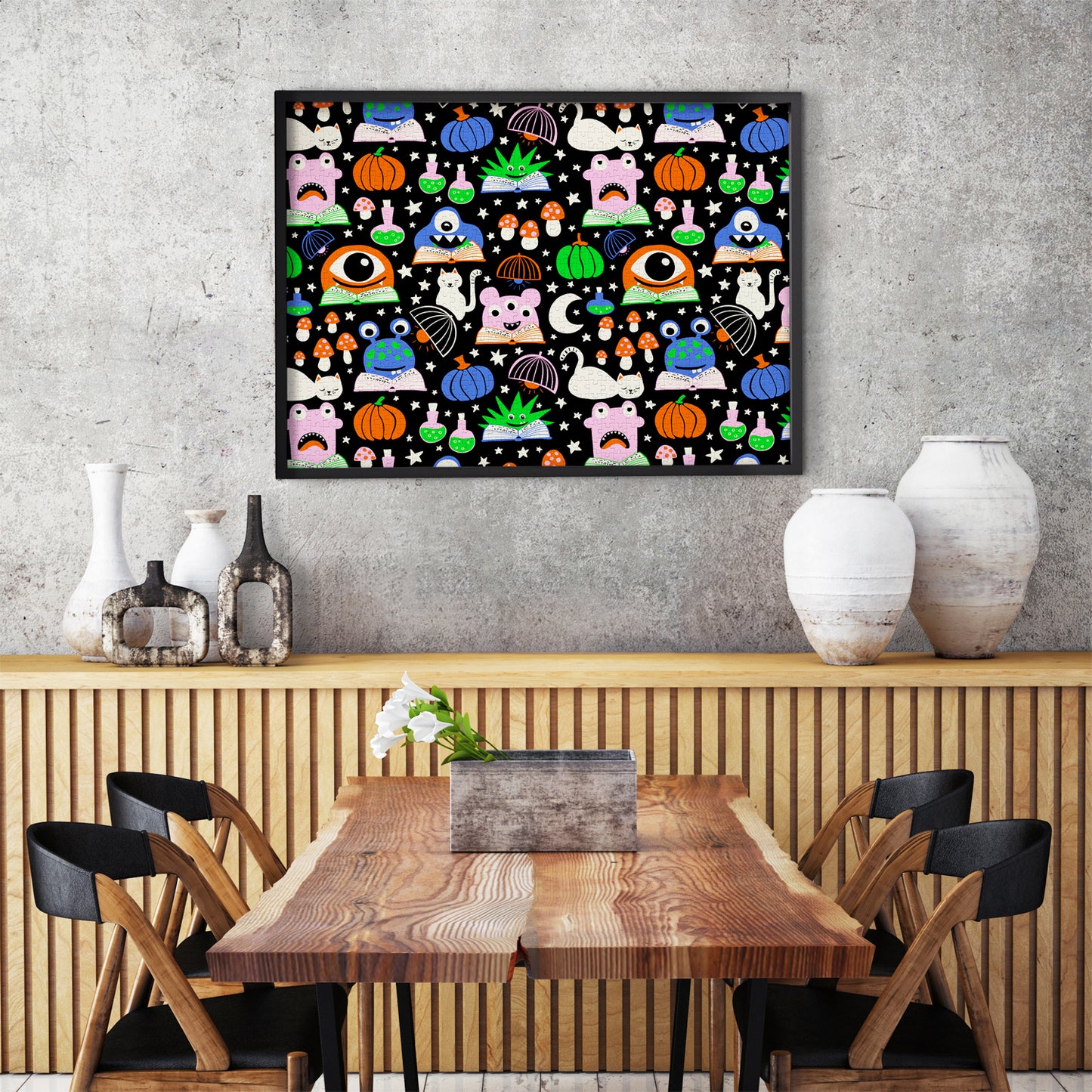 1000 Pieces Jigsaw Puzzle - Monsters At Work (2051)