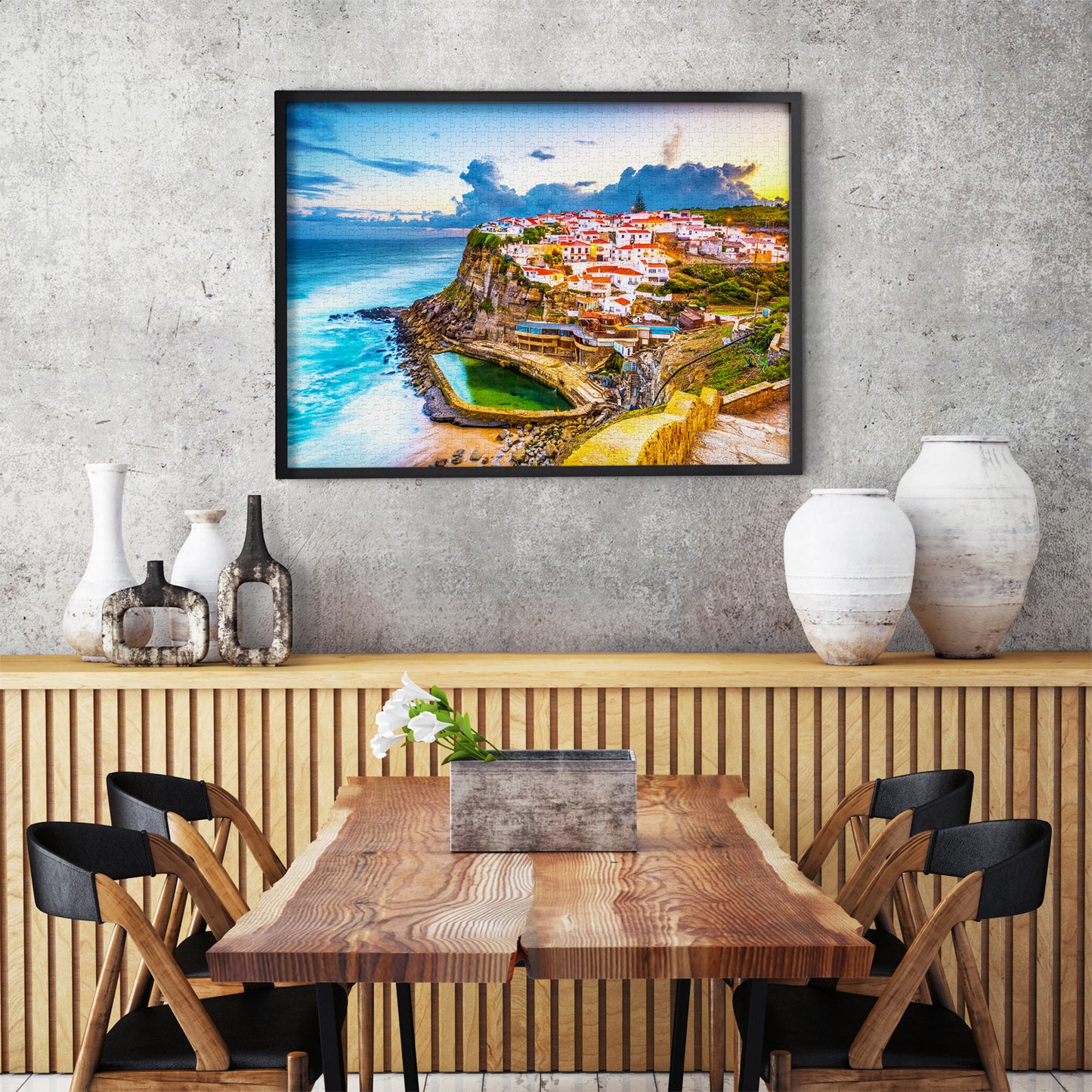 1000 Pieces Jigsaw Puzzle - Azenhas do Mar, Portugal (2076)