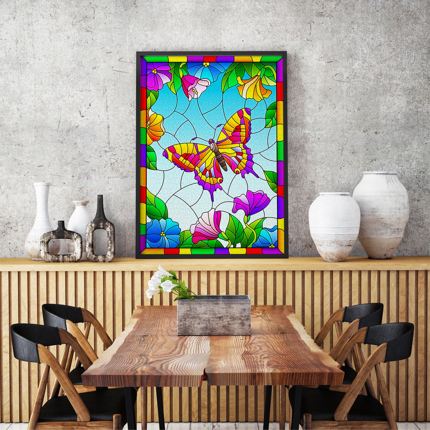 1000 Pieces Jigsaw Puzzle - Crystal Butterfly (2120)
