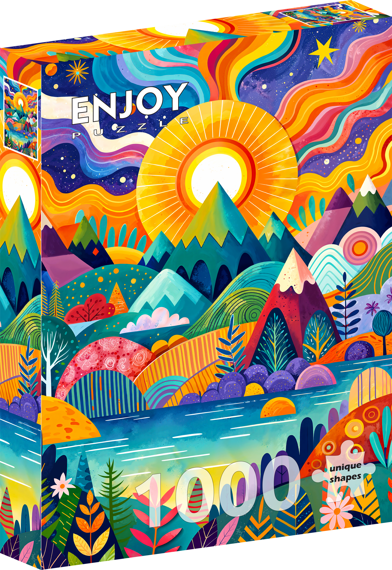 1000 Pieces Jigsaw Puzzle - Spellbinding Horizon (2257) – ENJOY Puzzle