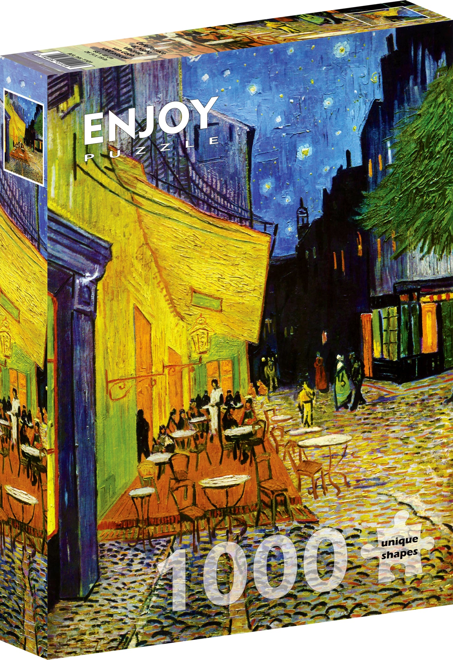 1000 Pieces Jigsaw Puzzle - Vincent Van Gogh: Cafe Terrace at Night