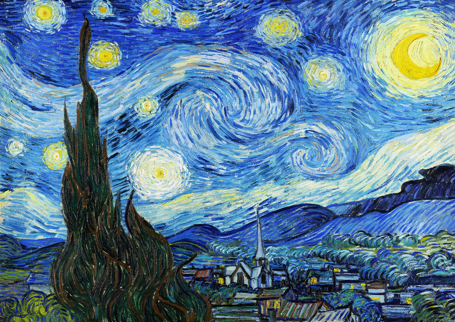 1000 Pieces Jigsaw Puzzle - Vincent Van Gogh: Starry Night (1104)