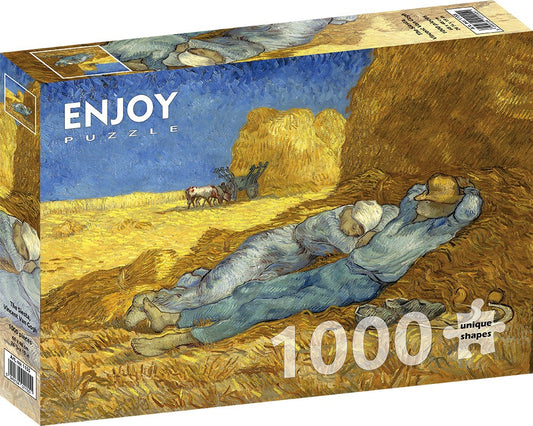 1000 Pieces Jigsaw Puzzle - Vincent Van Gogh: The Siesta