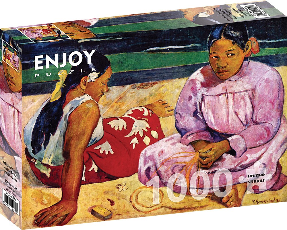 1000 Pieces Jigsaw Puzzle - Paul Gauguin: Tahitian Women on the Beach