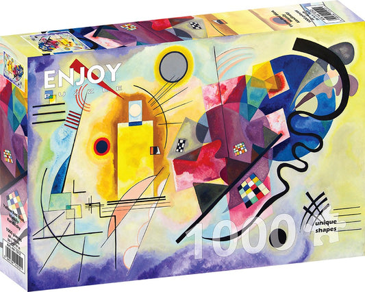 1000 Pieces Jigsaw Puzzle - Vassily Kandinsky: Yellow Red Blue