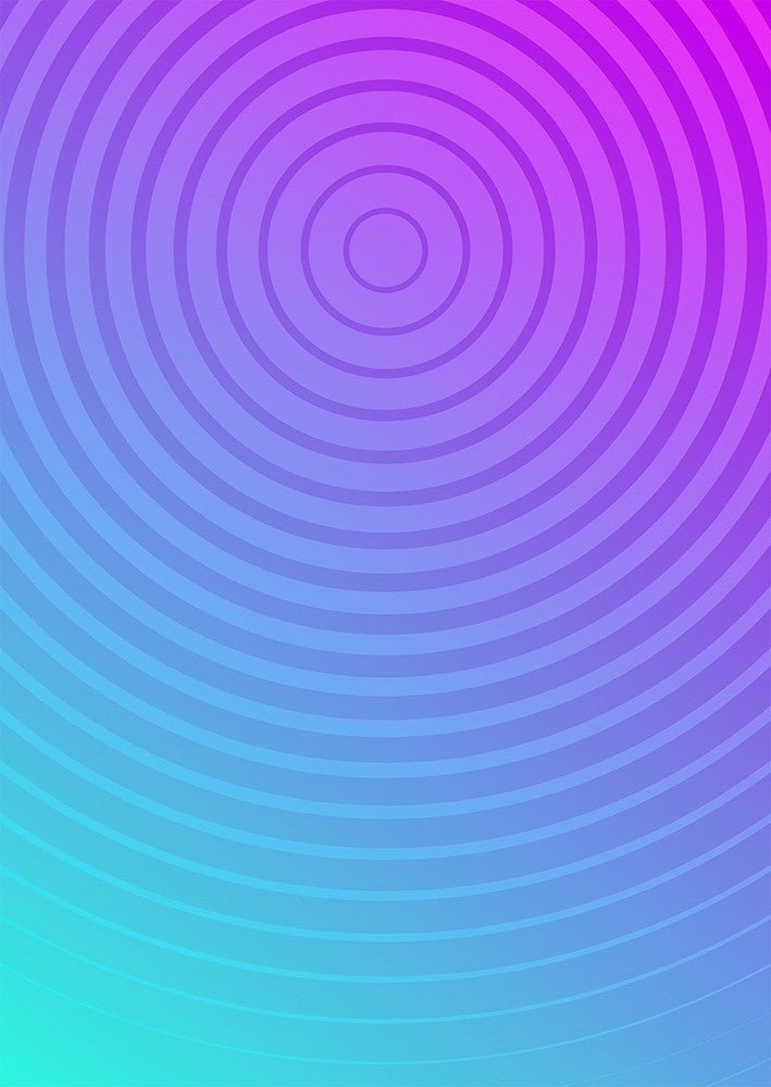 1000 Pieces Jigsaw Puzzle - Circle Gradient Number Three (1308)