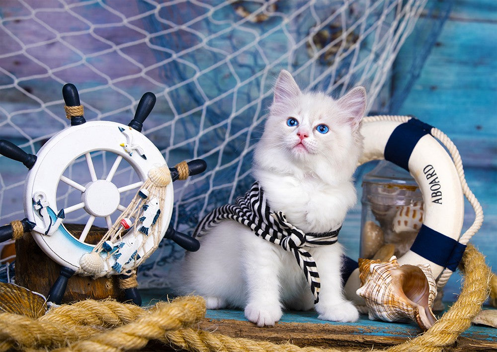 1000 Pieces Jigsaw Puzzle - Captain Kitten (1329)