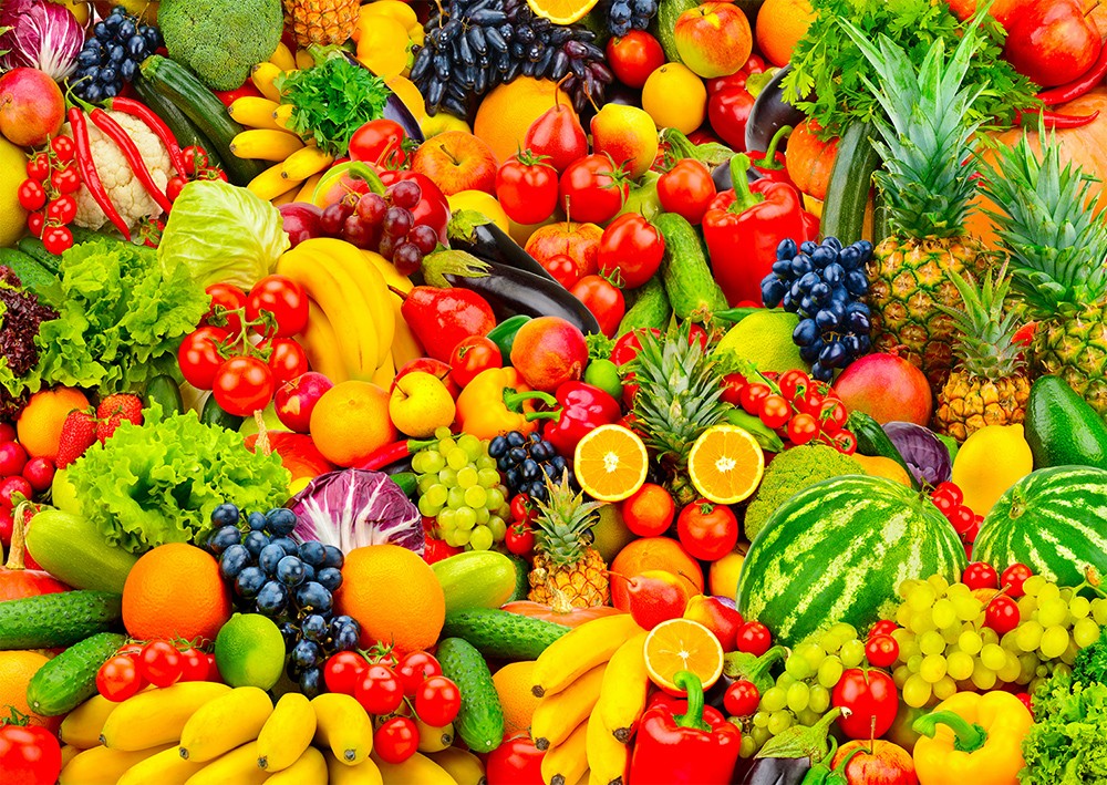 1000 Pieces Jigsaw Puzzle - Fruits and Vegetables (1353)
