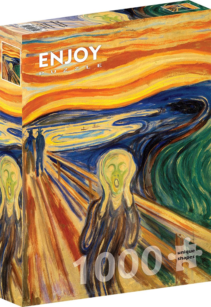 1000 Pieces Jigsaw Puzzle - Edvard Munch: The Scream