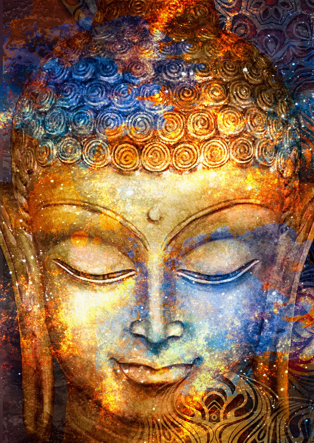 1000 Pieces Jigsaw Puzzle - Smiling Buddha (1458)