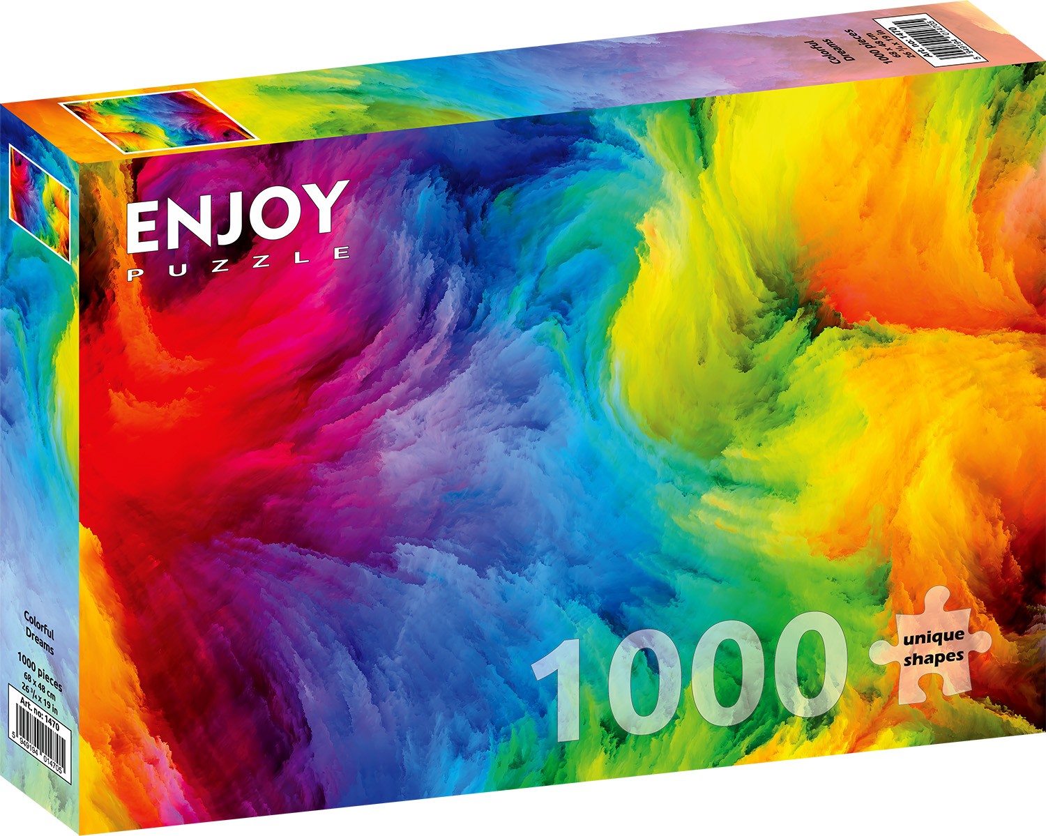 Colorful Puzzle, 1000 Pieces, Tomax Puzzles