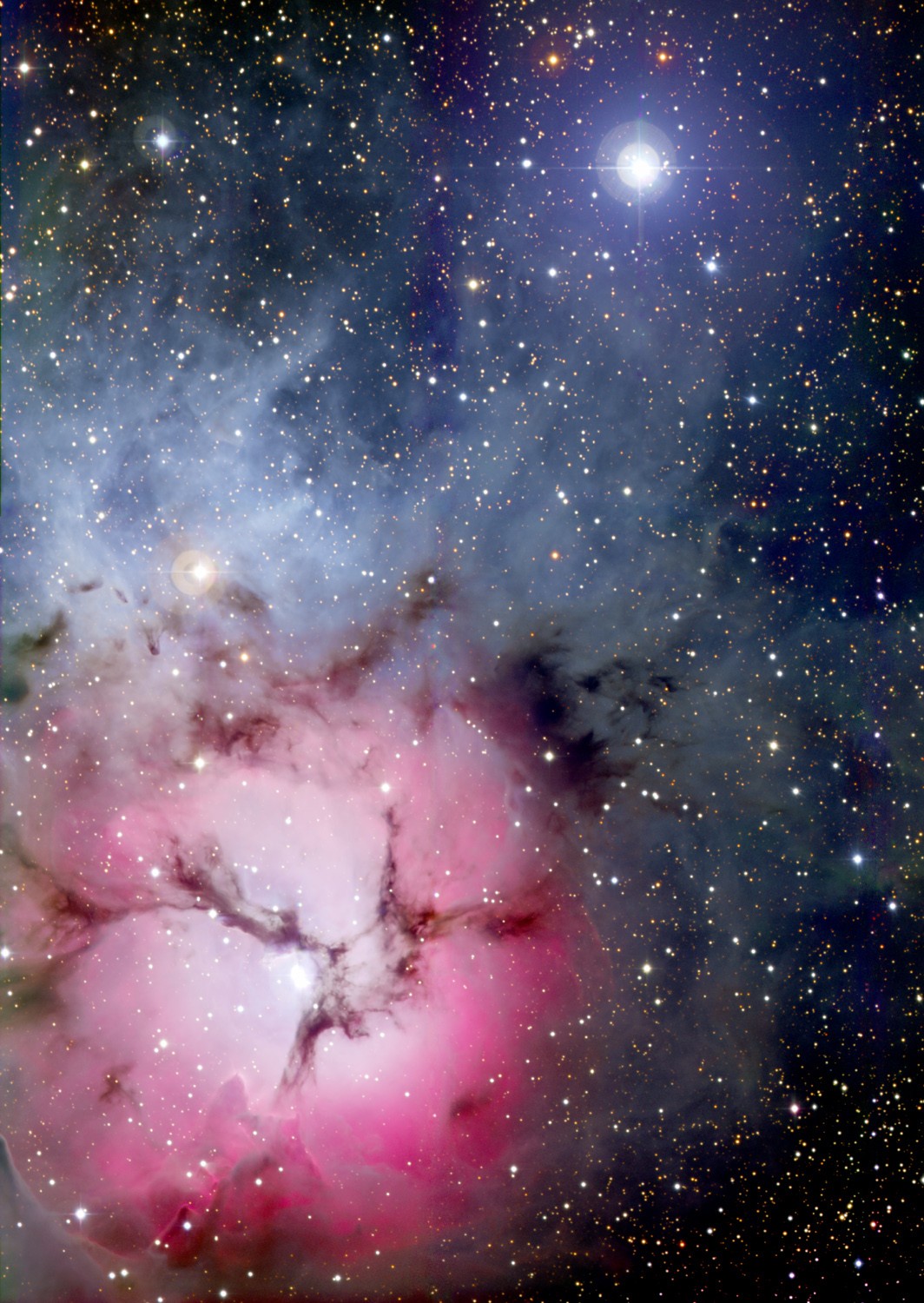 1000 Pieces Jigsaw Puzzle - The Trifid Nebula (1479)
