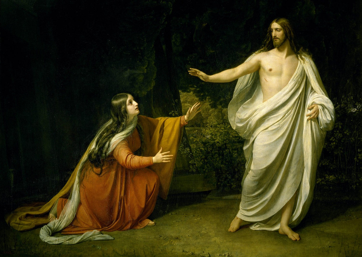 1000 Pieces Jigsaw Puzzle - Alexander Ivanov: Christ's Appearance to Mary Magdalene after the Resurrection (1533)