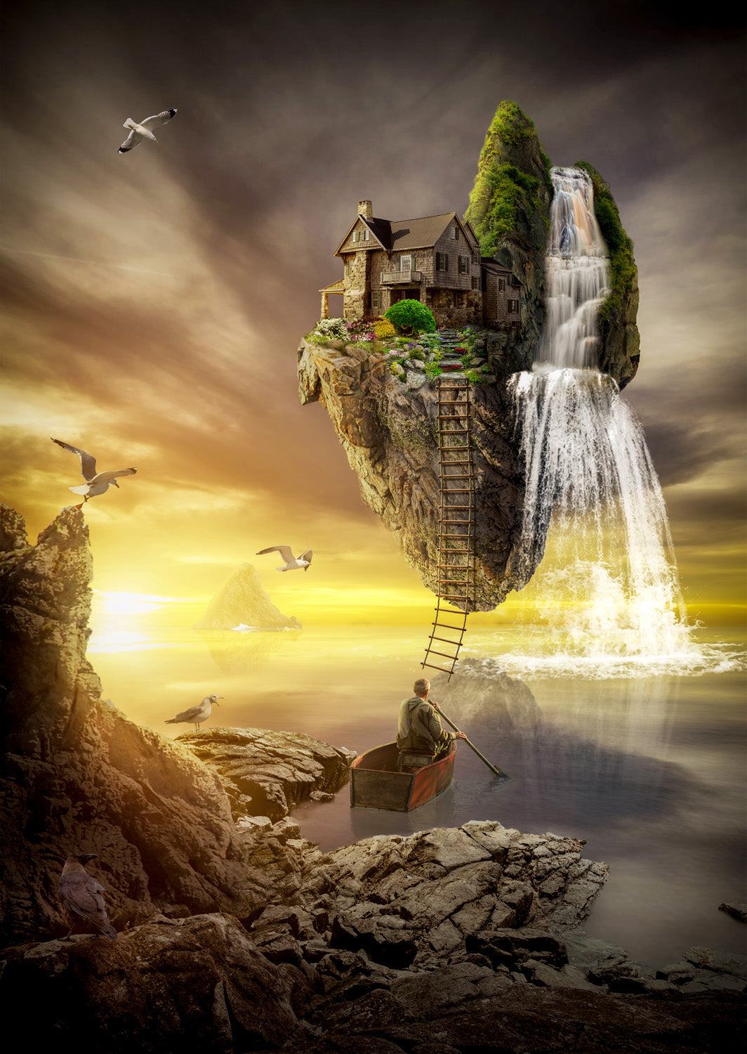 1000 Pieces Jigsaw Puzzle - Magical Island (1617)