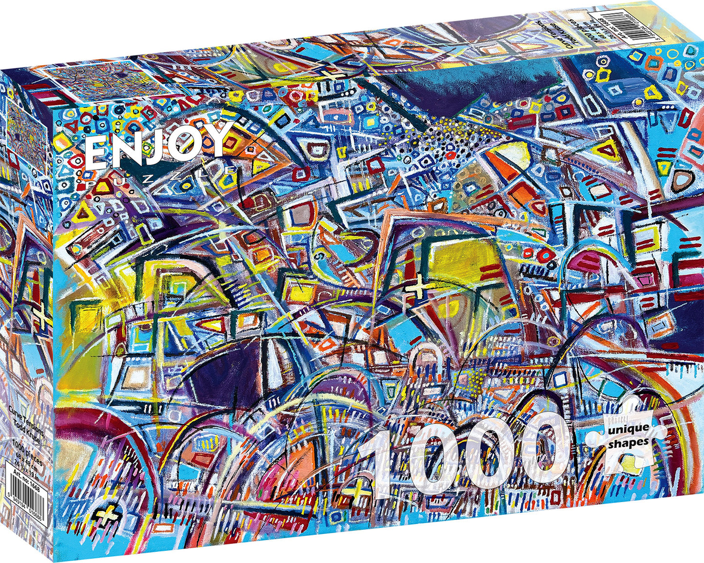 1000 Pieces Jigsaw Puzzle - Curve Tensions