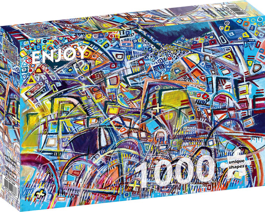 1000 Pieces Jigsaw Puzzle - Curve Tensions