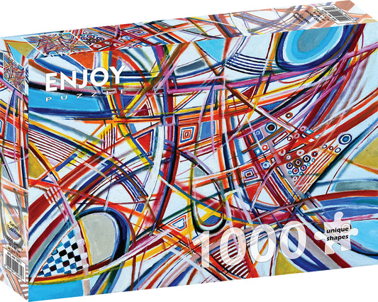 1000 Pieces Jigsaw Puzzle - Curves