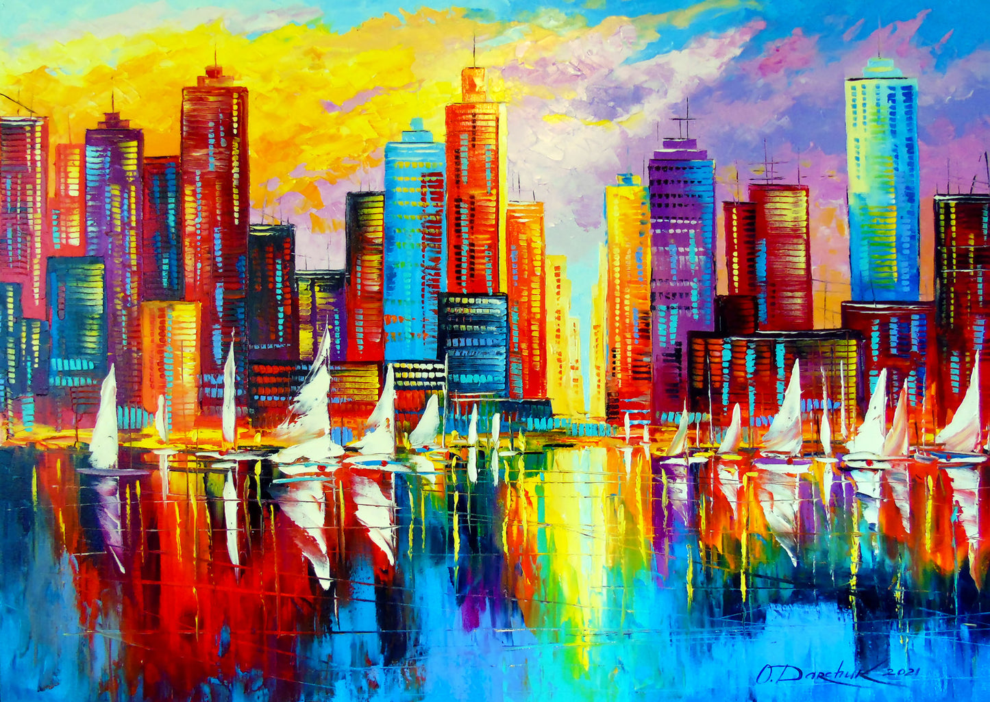 1000 Pieces Jigsaw Puzzle - An Evening in New York (1684)