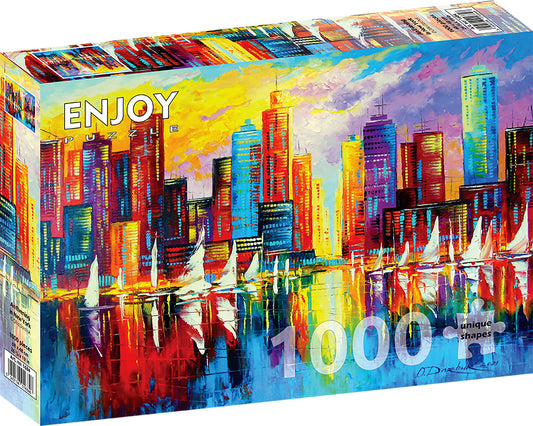1000 Pieces Jigsaw Puzzle - An Evening in New York