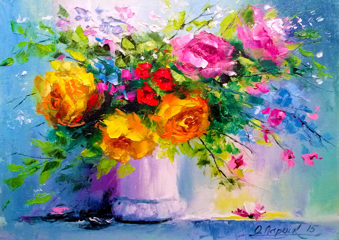 1000 Pieces Jigsaw Puzzle - Roses (1735)