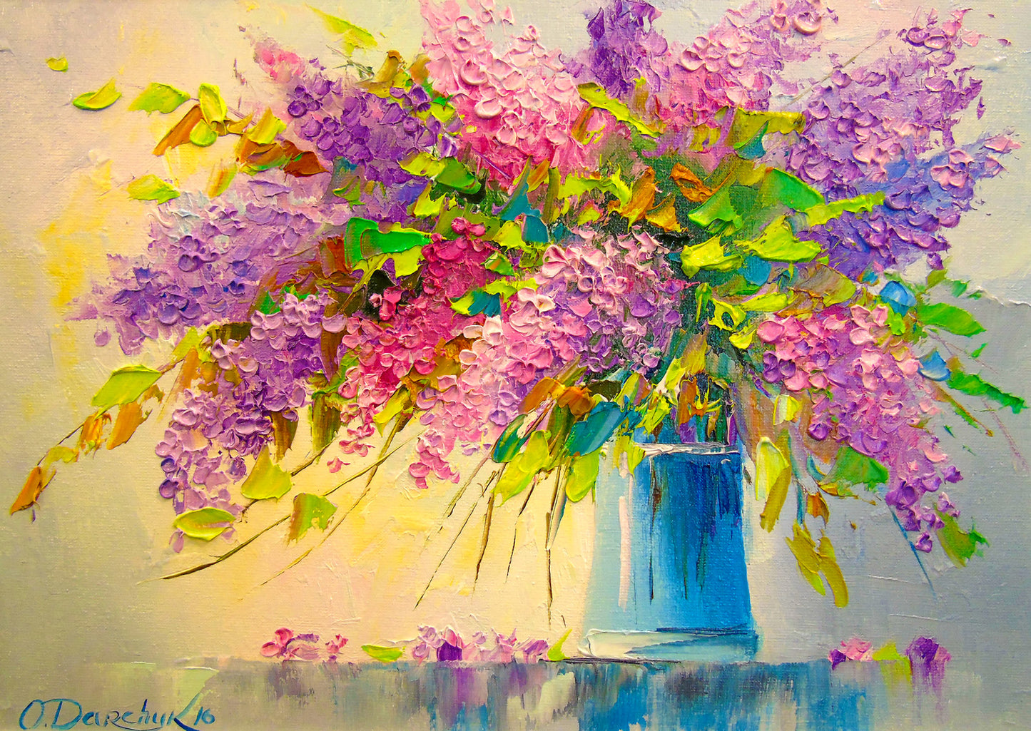 1000 Pieces Jigsaw Puzzle - A Bouquet of Lilacs (1759)
