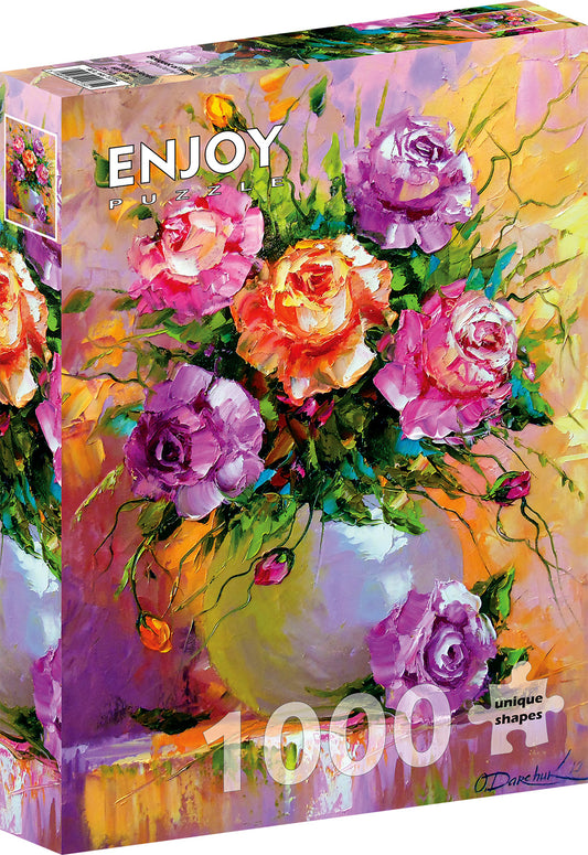 1000 Pieces Jigsaw Puzzle - Bouquet of Roses