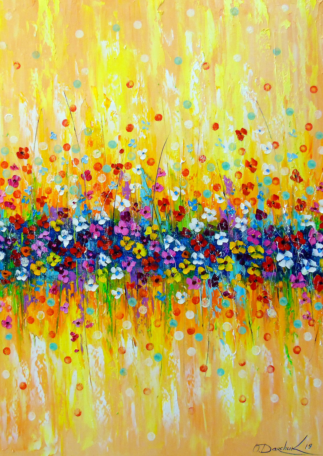 1000 Pieces Jigsaw Puzzle - Delicate Abstraction in Colors (1793)