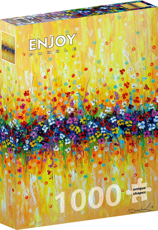 1000 Pieces Jigsaw Puzzle - Delicate Abstraction in Colors