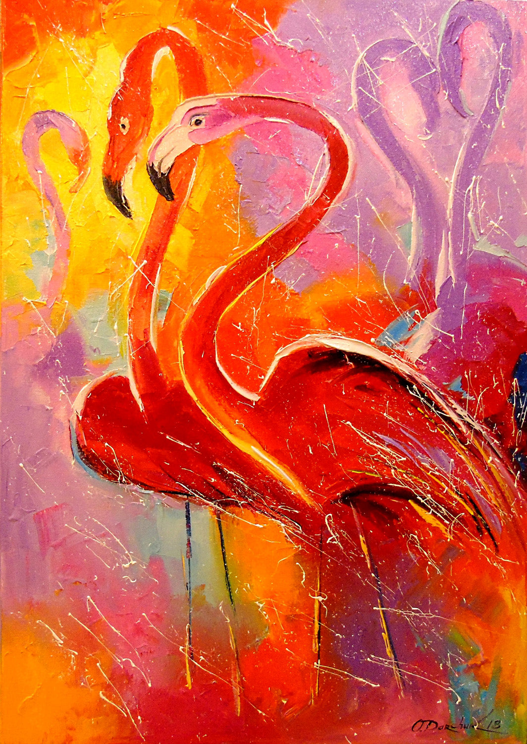 1000 Pieces Jigsaw Puzzle - Flamingo (1799)