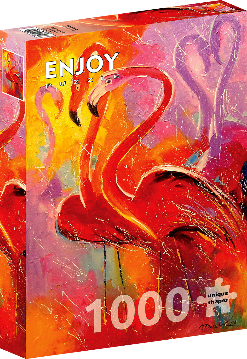 1000 Pieces Jigsaw Puzzle - Flamingo