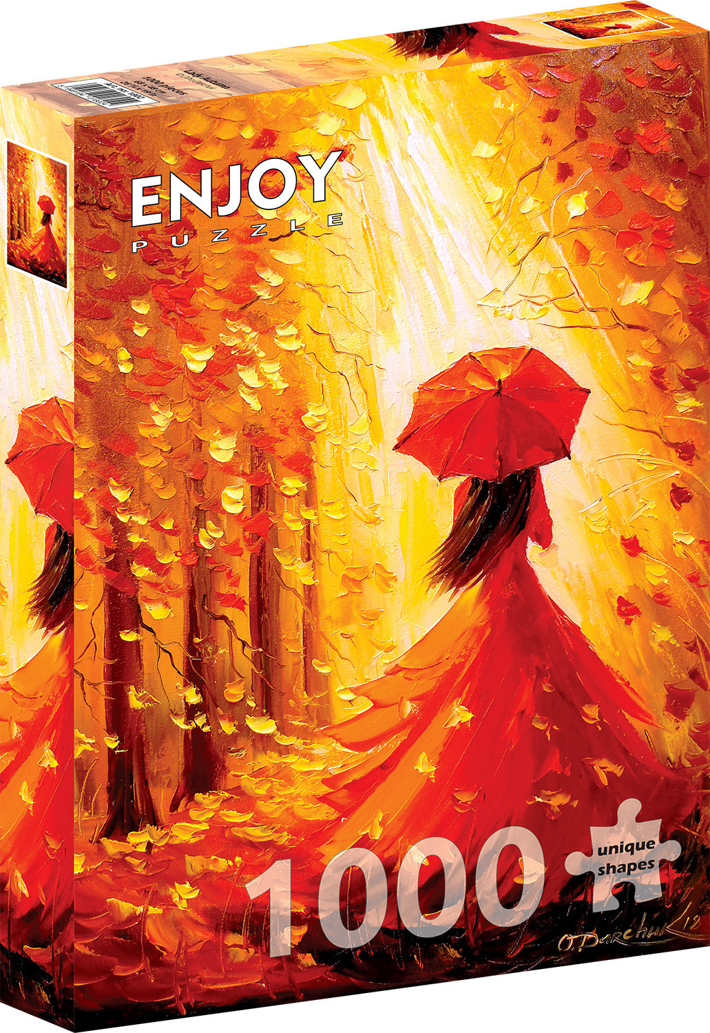 1000 Pieces Jigsaw Puzzle - Lady Autumn