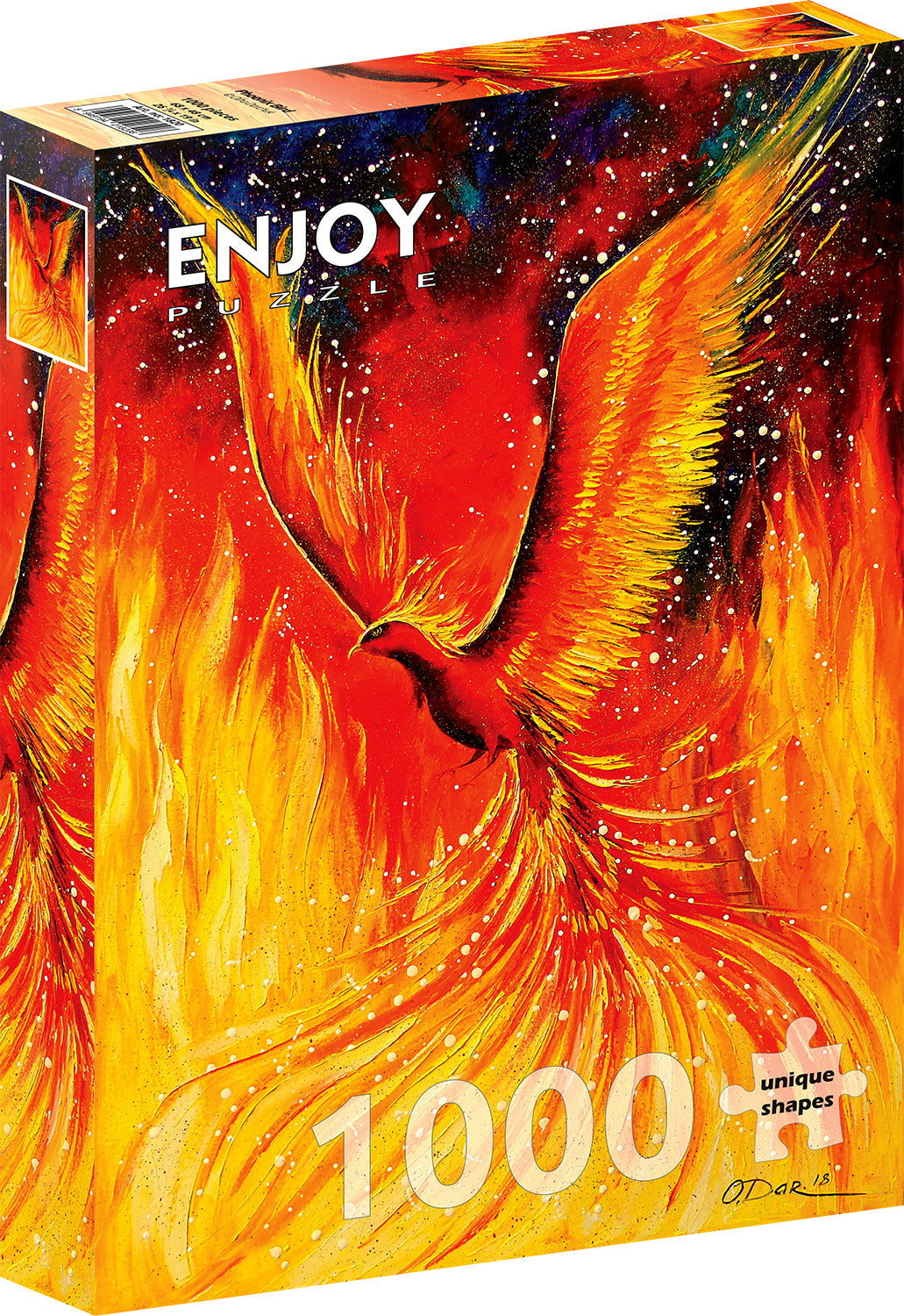 1000 Pieces Jigsaw Puzzle - Phoenix Bird